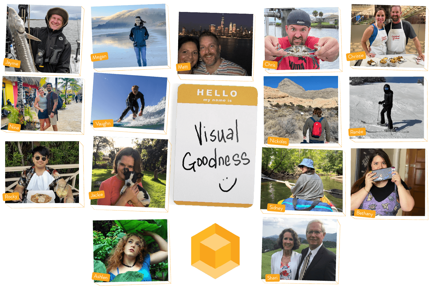 Visual Goodness team fun photo