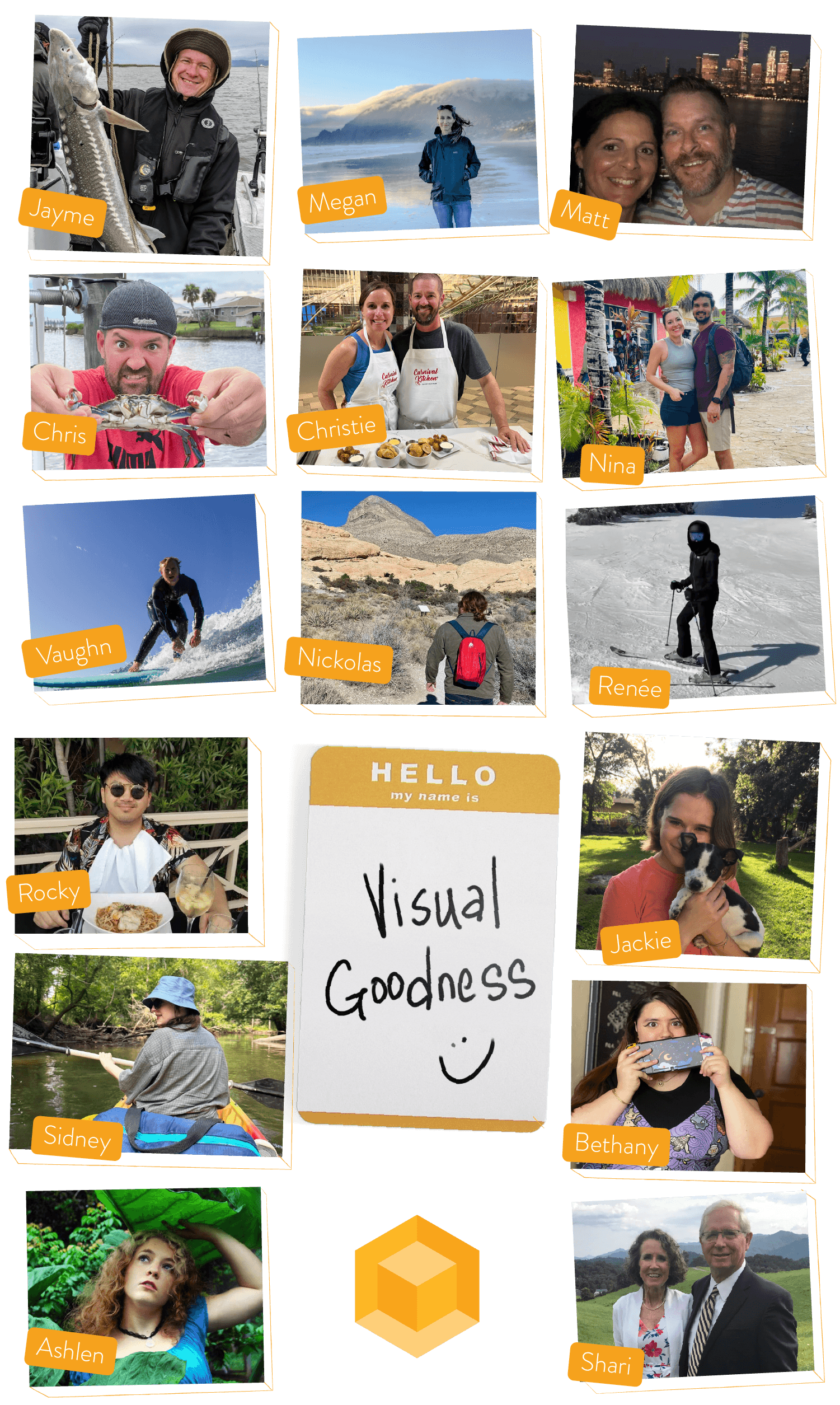 Visual Goodness team fun photo